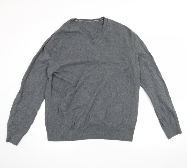 Gap Mens Grey Pullover Jumper Size L