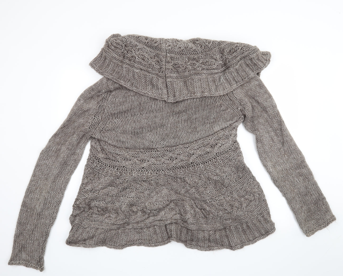 Phase Eight Womens Brown   Cardigan Jumper Size L