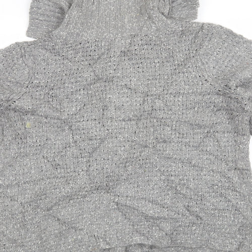 Debenhams Womens Grey   Cardigan Jumper Size 12