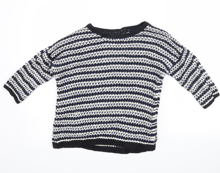 New Look Womens Blue Pullover Jumper Size 6