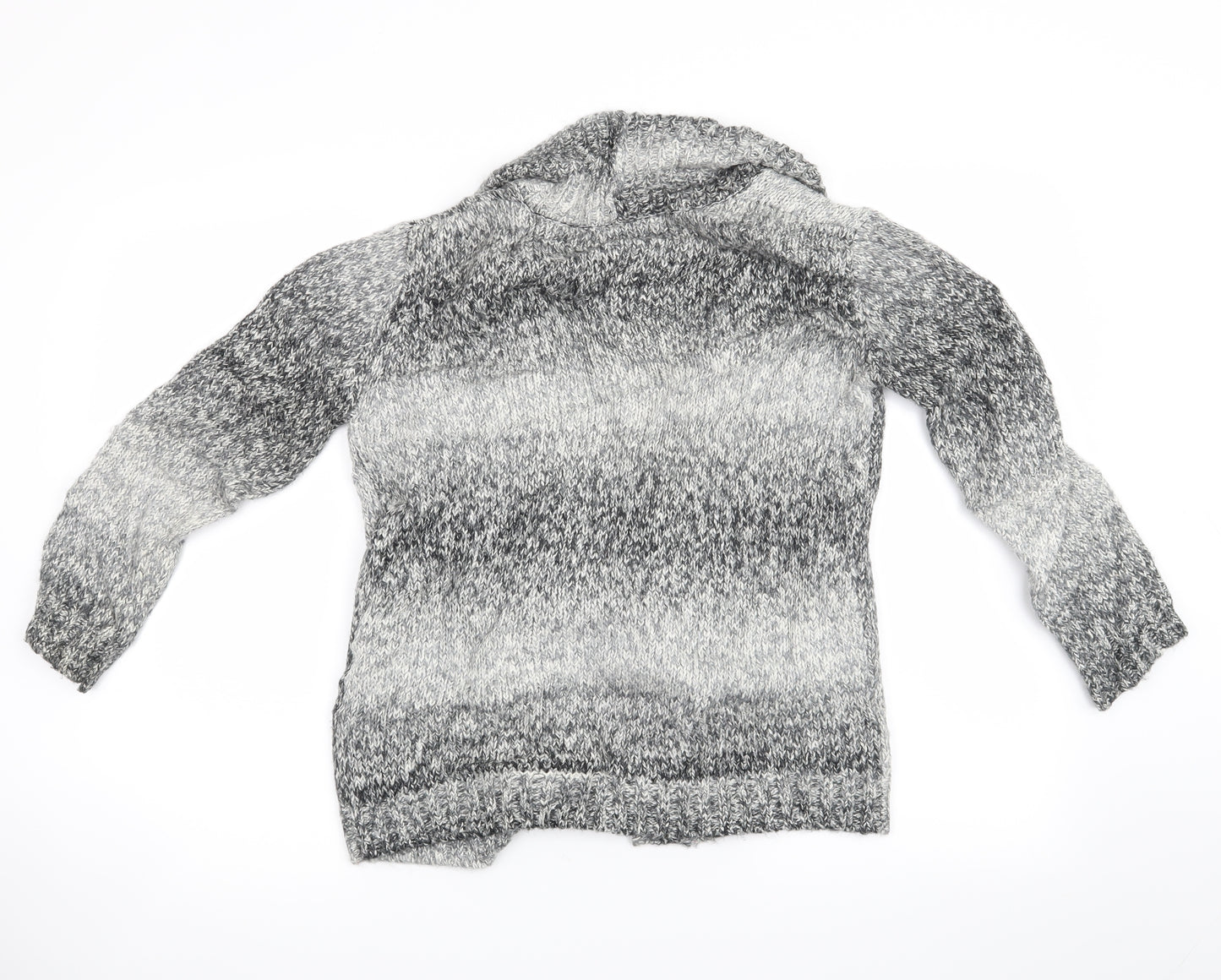 River Island Girls Grey   Basic Coat Coatigan Size 9-10 Years