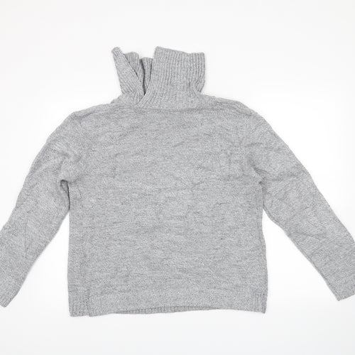 glimpse design Womens Grey   Pullover Jumper Size L