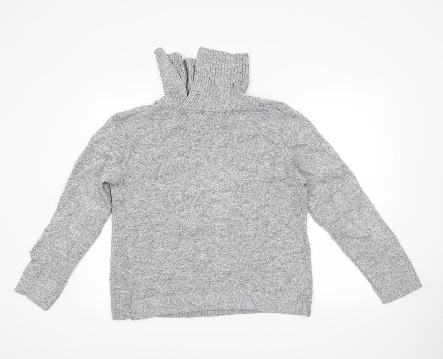glimpse design Womens Grey   Pullover Jumper Size L