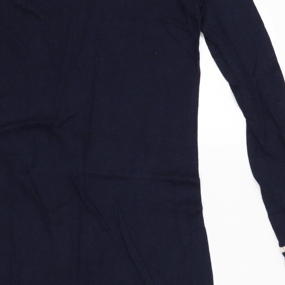 Wallis Womens Blue   Jumper Dress  Size S