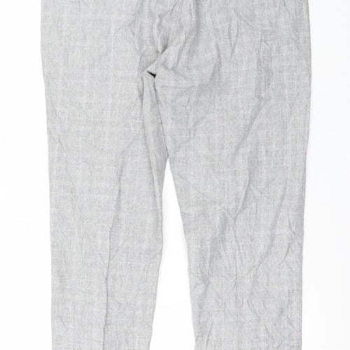 Preworn Womens Grey   Trousers  Size 34 in L26 in