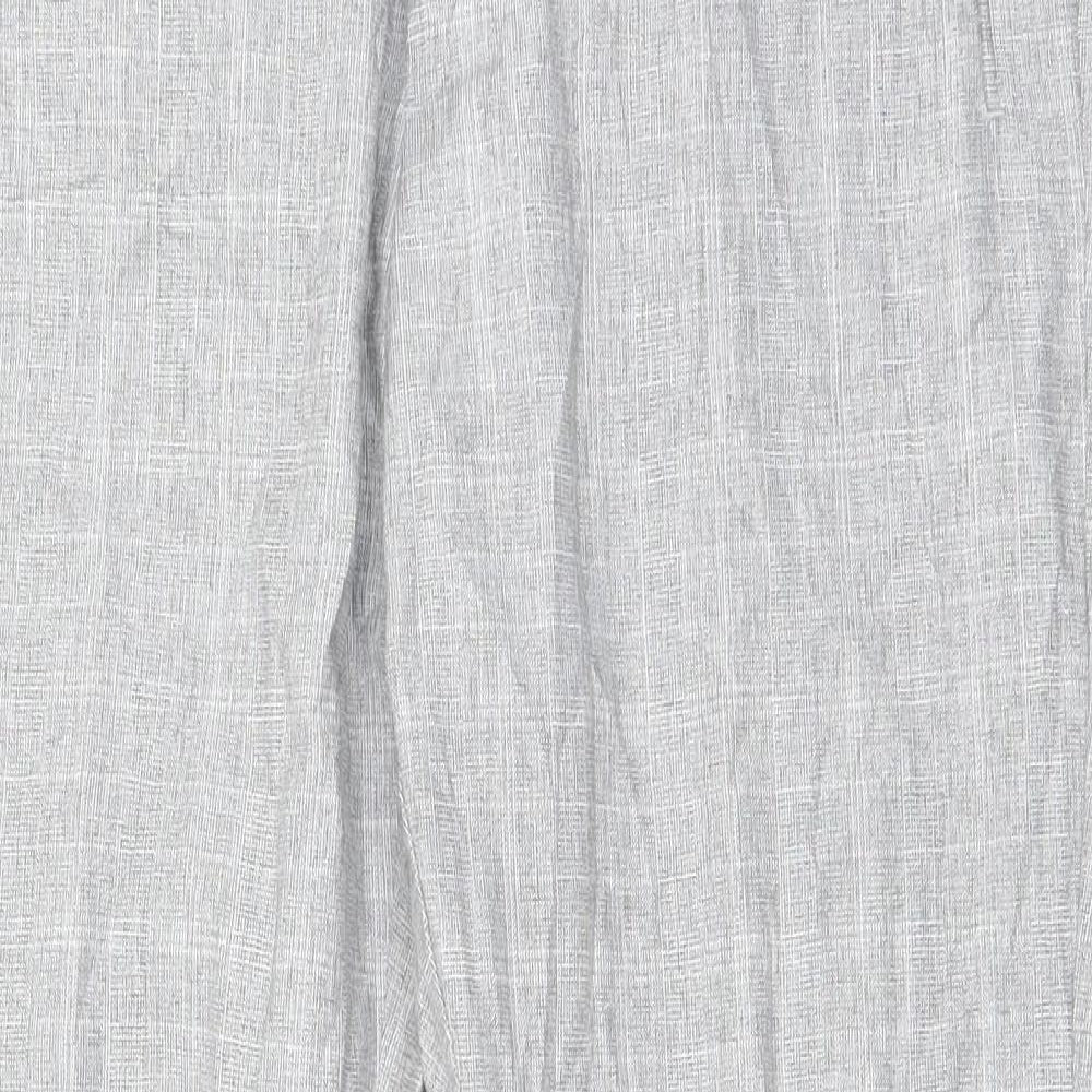 Preworn Womens Grey   Trousers  Size 34 in L26 in