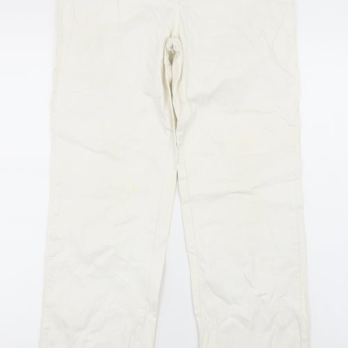Papaya Womens White   Straight Jeans Size 10 L29 in