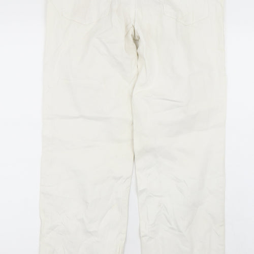 Papaya Womens White   Straight Jeans Size 10 L29 in