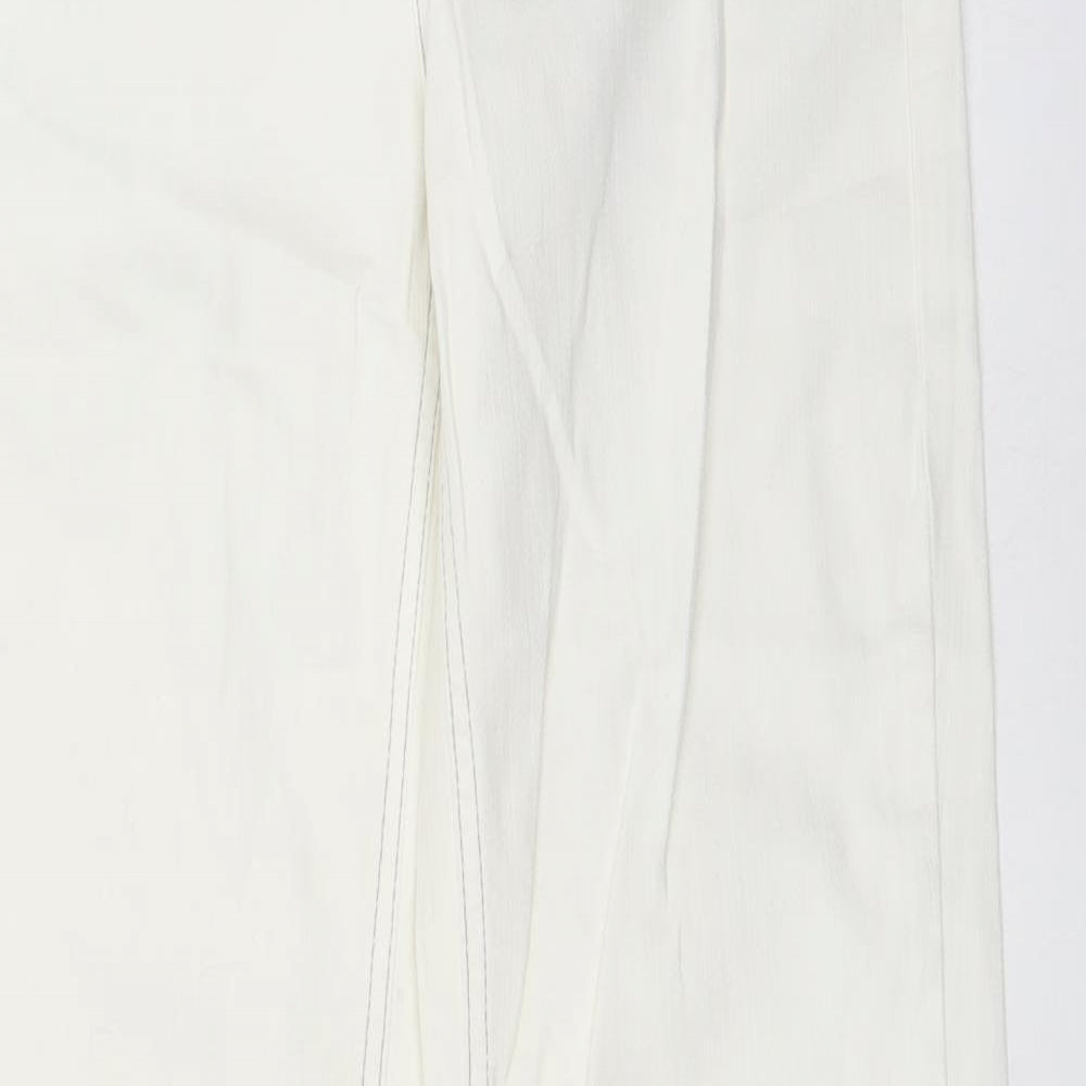 Melrose Womens White   Straight Jeans Size 10 L34 in