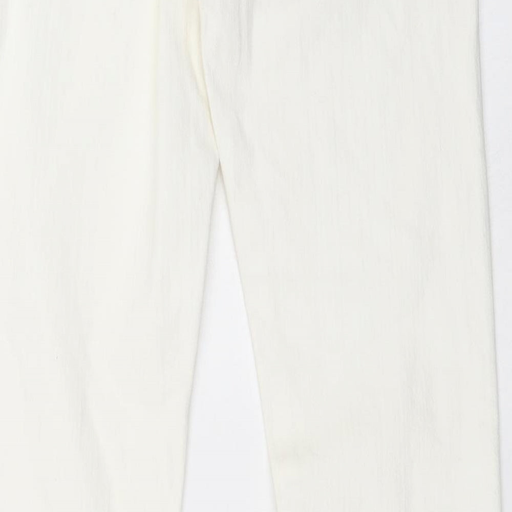 Victoria Beckham Womens White   Bootcut Jeans Size 26 in L34 in