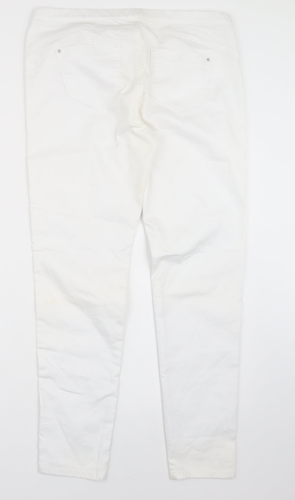 Primark Womens White   Jegging Jeans Size 16 L30 in