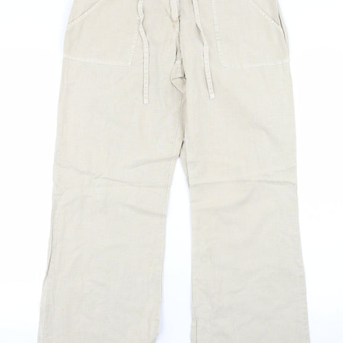 Select Womens Beige   Trousers  Size 8 L28 in