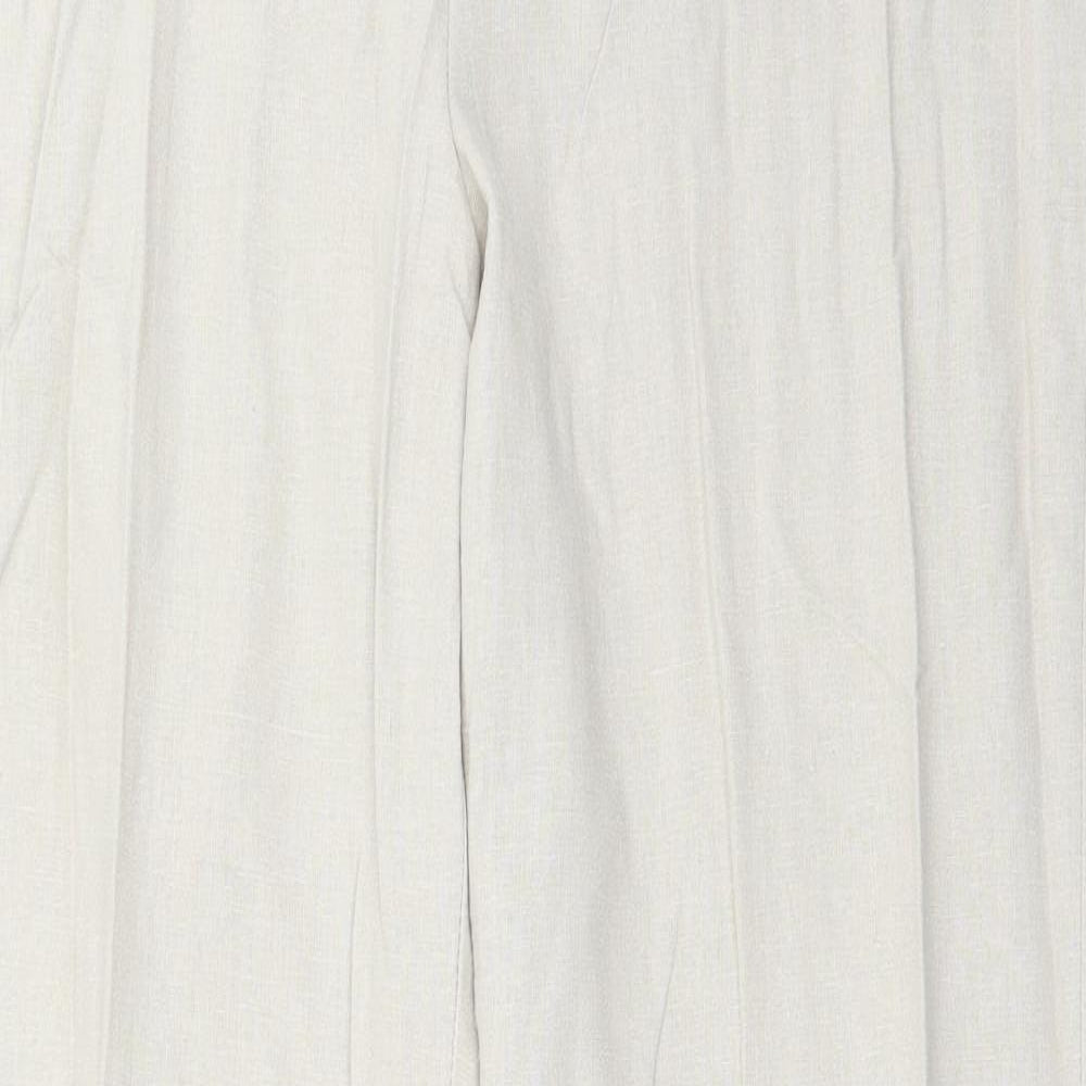 Preworn Womens Beige   Trousers  Size 34 in L32 in