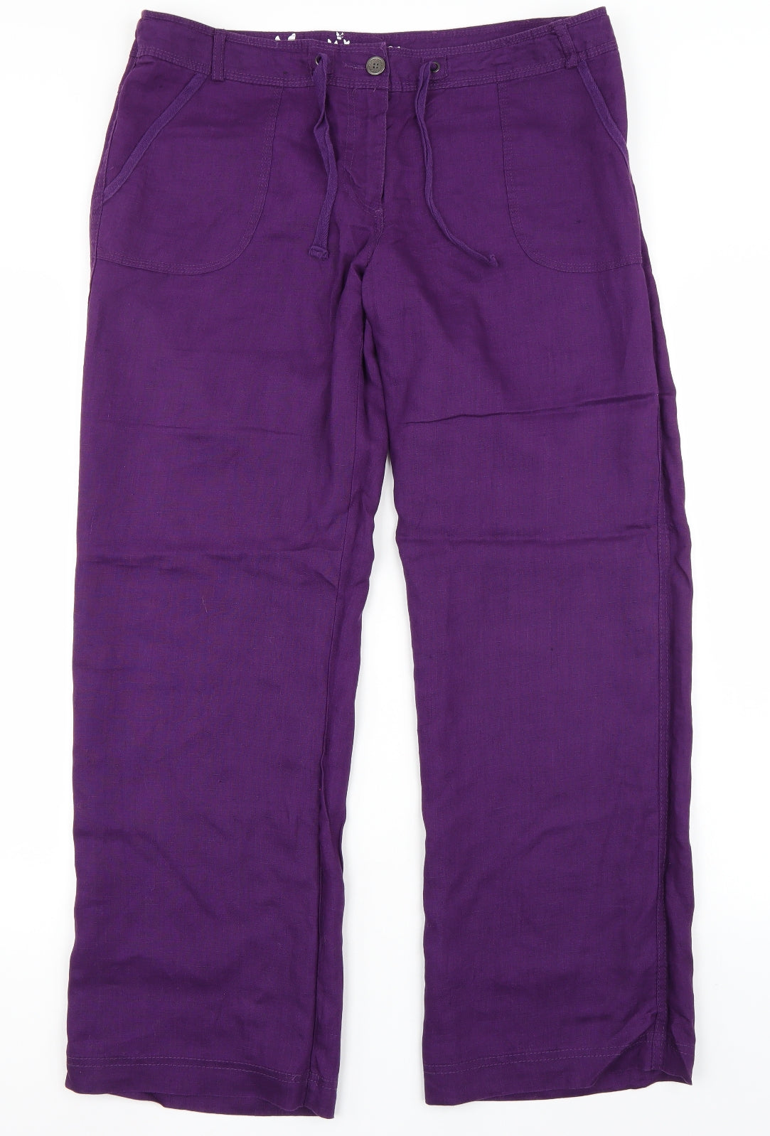Primark Womens Purple   Trousers  Size 14 L31 in