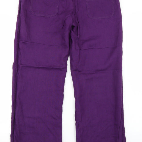 Primark Womens Purple   Trousers  Size 14 L31 in
