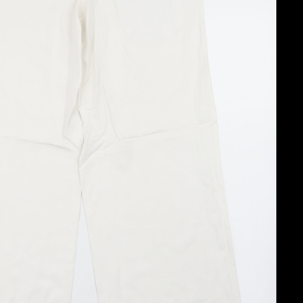 et vous Womens White   Trousers  Size 14 L30 in