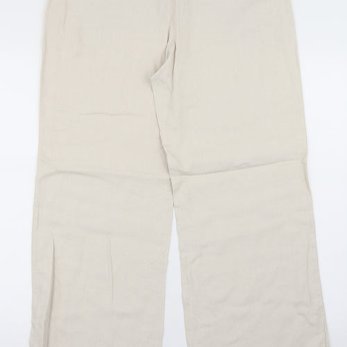 NEXT Womens Beige   Trousers  Size 34 in L29 in