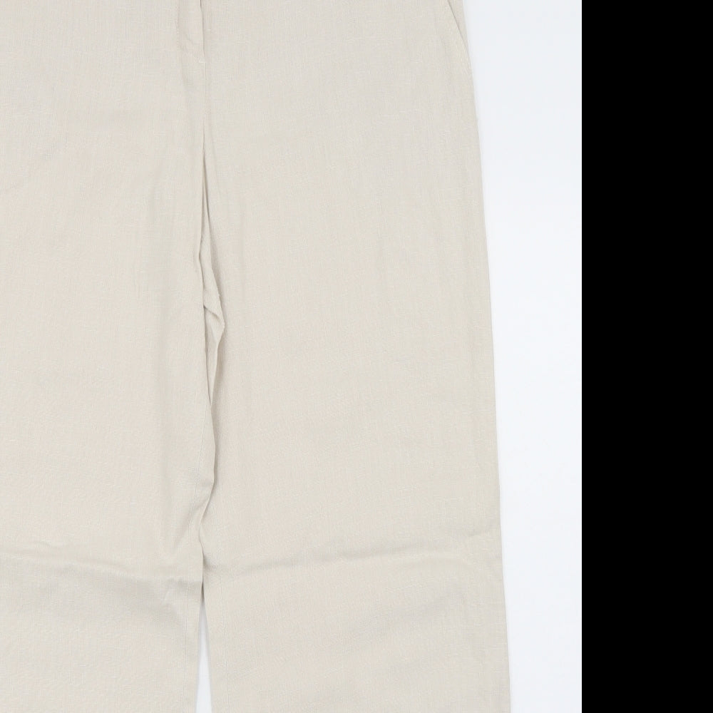 NEXT Womens Beige   Trousers  Size 34 in L29 in
