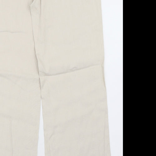 NEXT Womens Beige   Trousers  Size 34 in L29 in