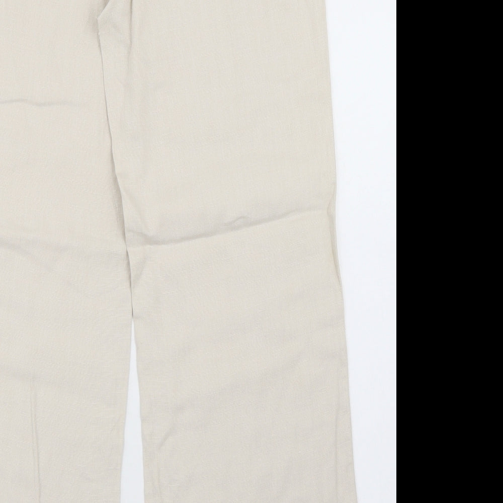 NEXT Womens Beige   Trousers  Size 34 in L29 in
