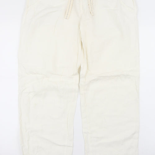 River Island Mens White   Trousers  Size 34 in L29 in