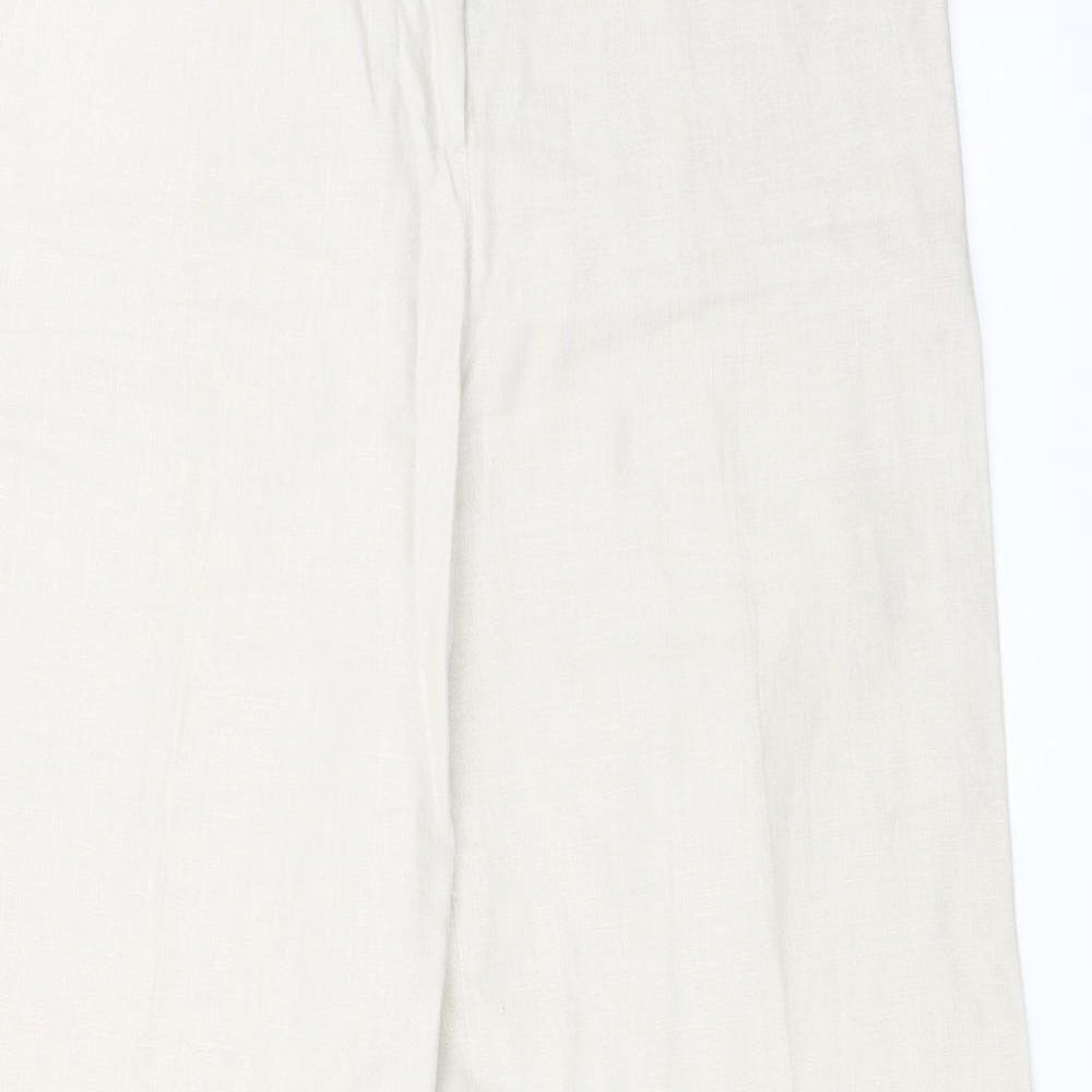 NEXT Womens Beige   Trousers  Size 12 L32 in