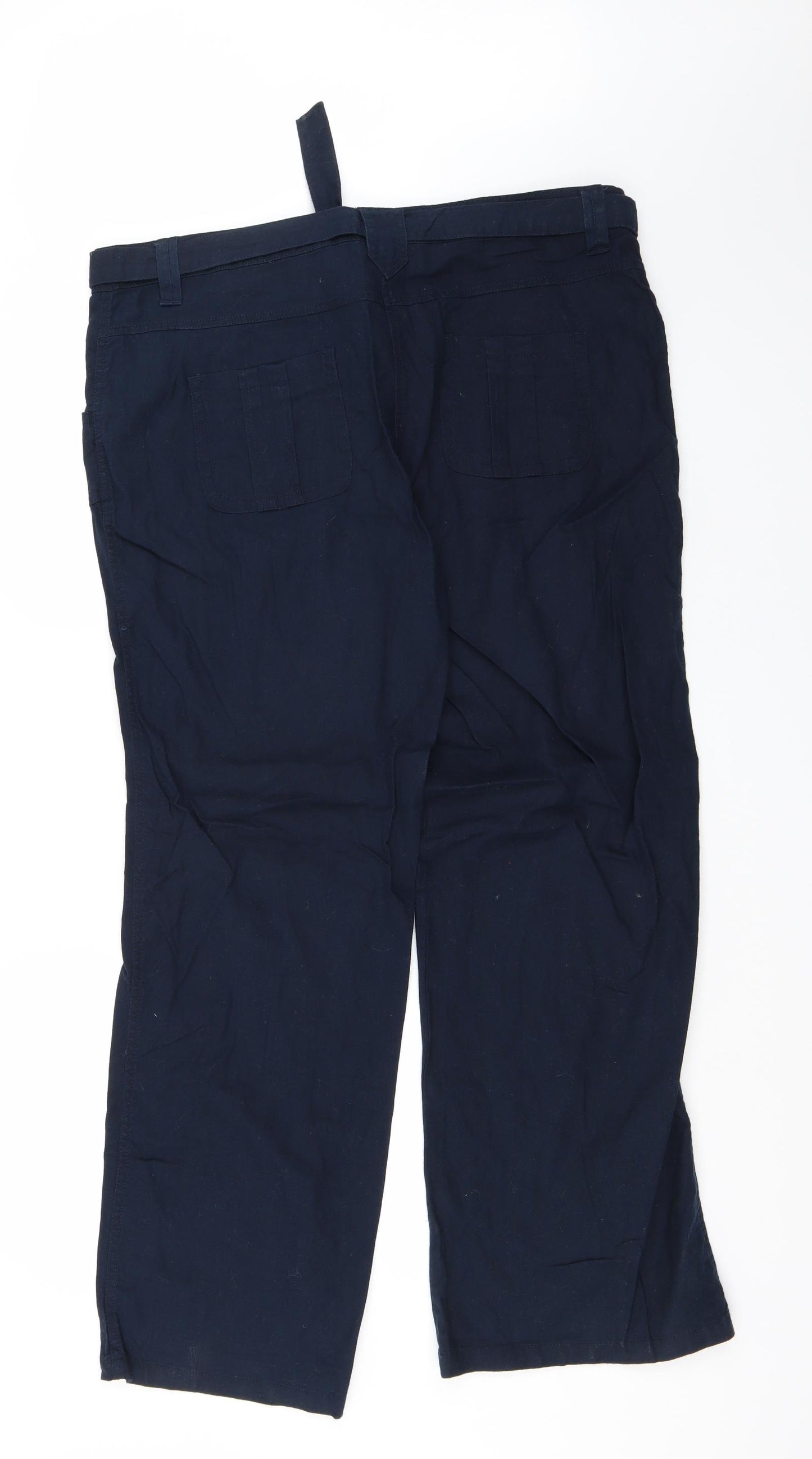 TU Womens Blue   Trousers  Size 16 L28 in