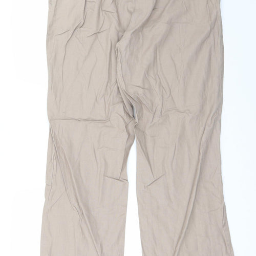 bpc Womens Brown   Trousers  Size 16 L31 in