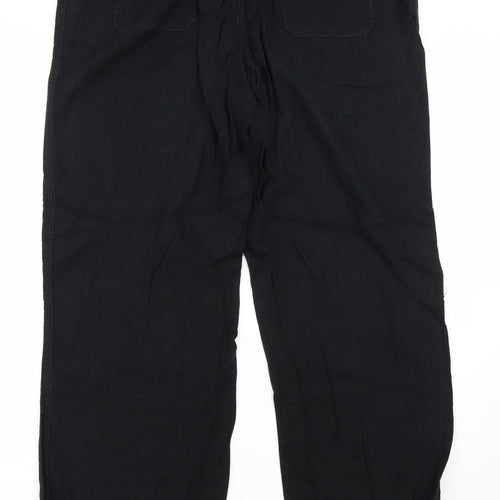 Papaya Womens Black   Trousers  Size 18 L30 in