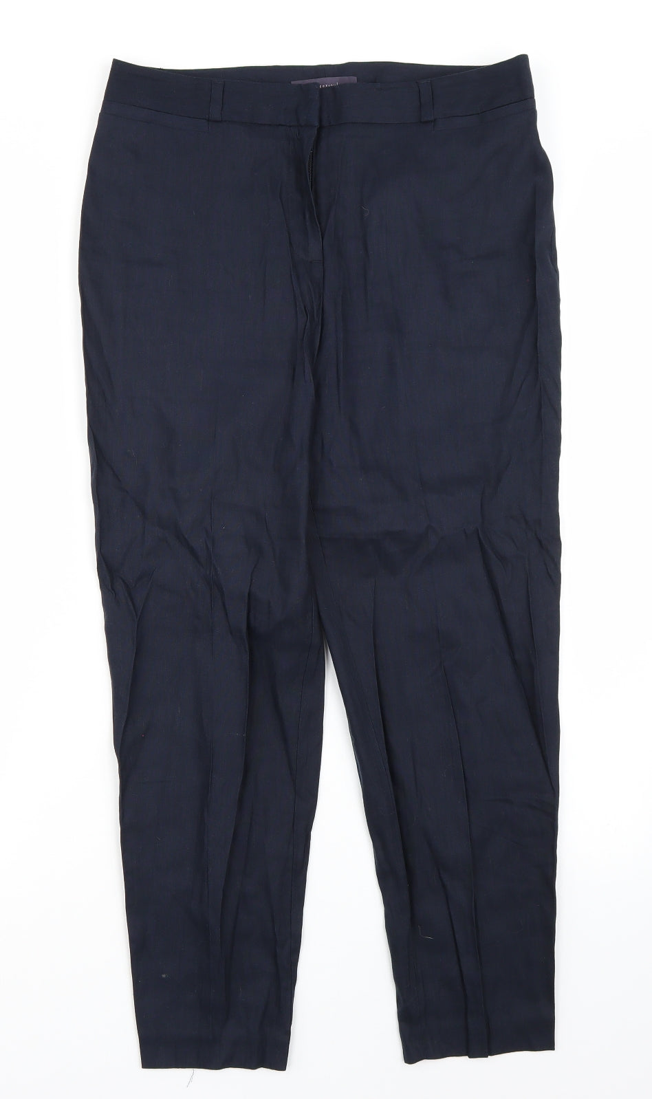 Marks and Spencer Womens Blue   Trousers  Size 10 L25 in
