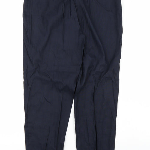Marks and Spencer Womens Blue   Trousers  Size 10 L25 in