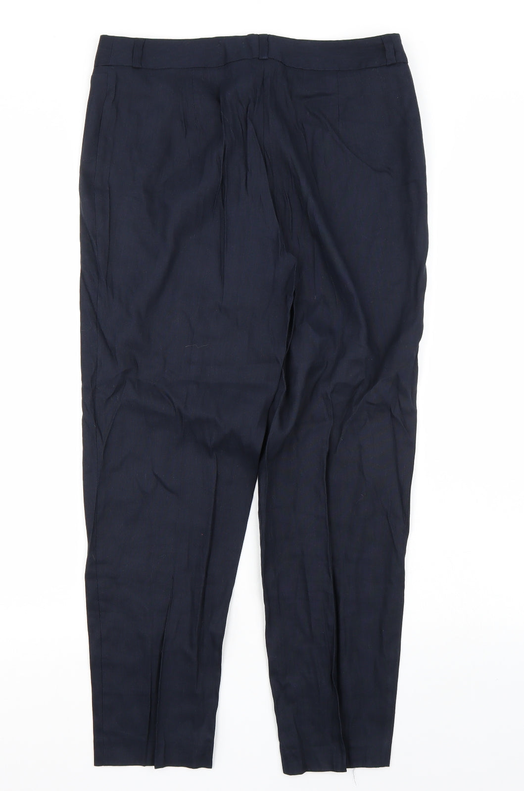 Marks and Spencer Womens Blue   Trousers  Size 10 L25 in