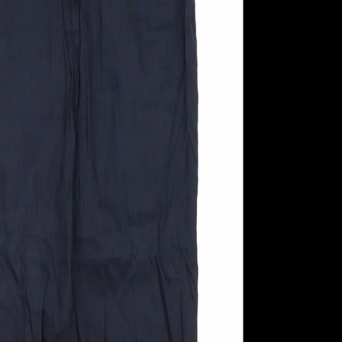 Marks and Spencer Womens Blue   Trousers  Size 10 L25 in