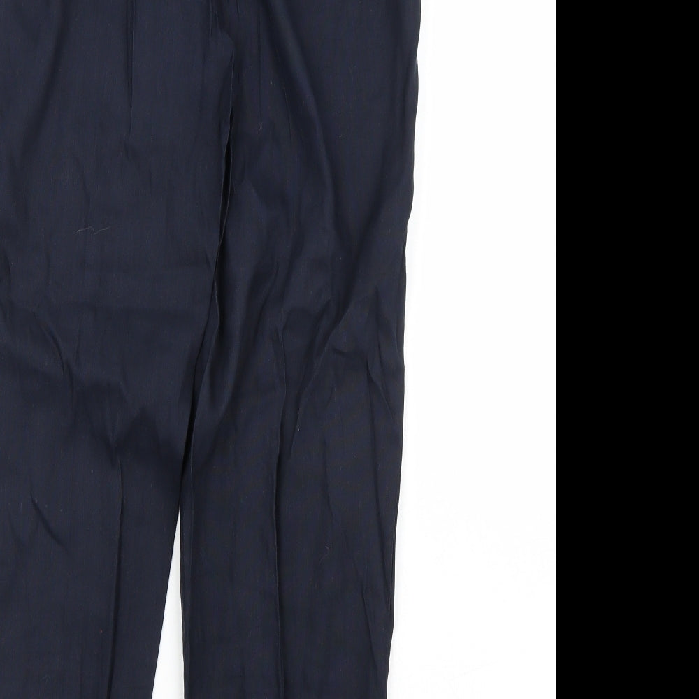 Marks and Spencer Womens Blue   Trousers  Size 10 L25 in
