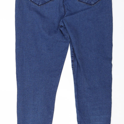 Pep & Co Womens Beige  Denim Jegging Leggings Size 16 L28 in