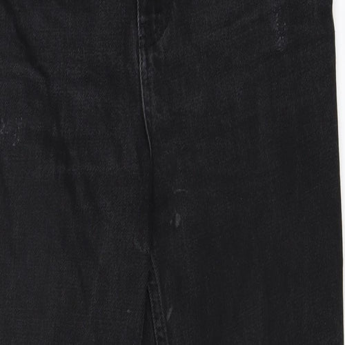 Topshop Mens Beige  Denim Tapered Jeans Size 26 L26 in
