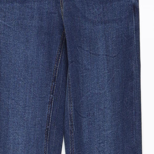 F&F Womens Blue  Denim Flared Jeans Size 6 L31 in