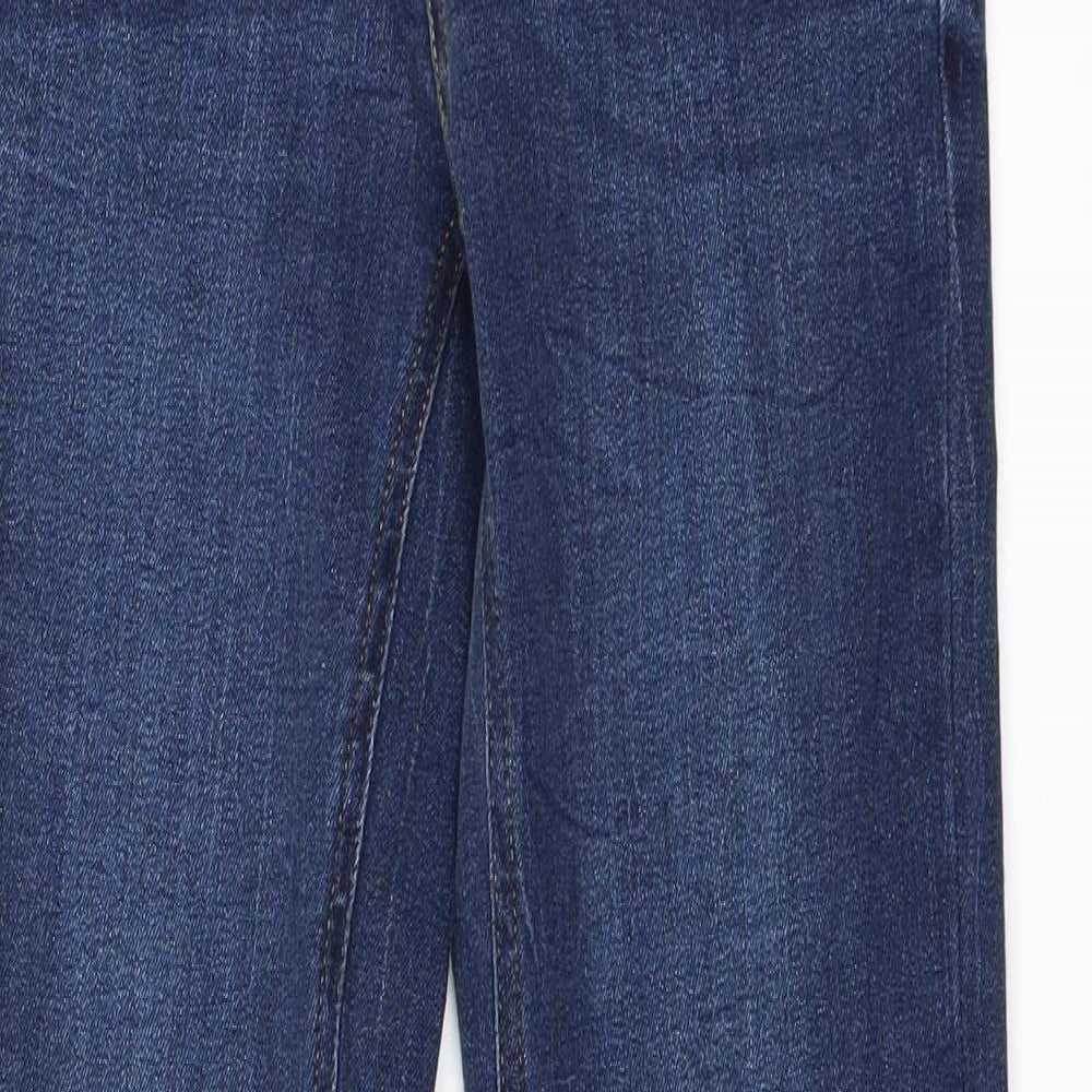 F&F Womens Blue  Denim Flared Jeans Size 6 L31 in
