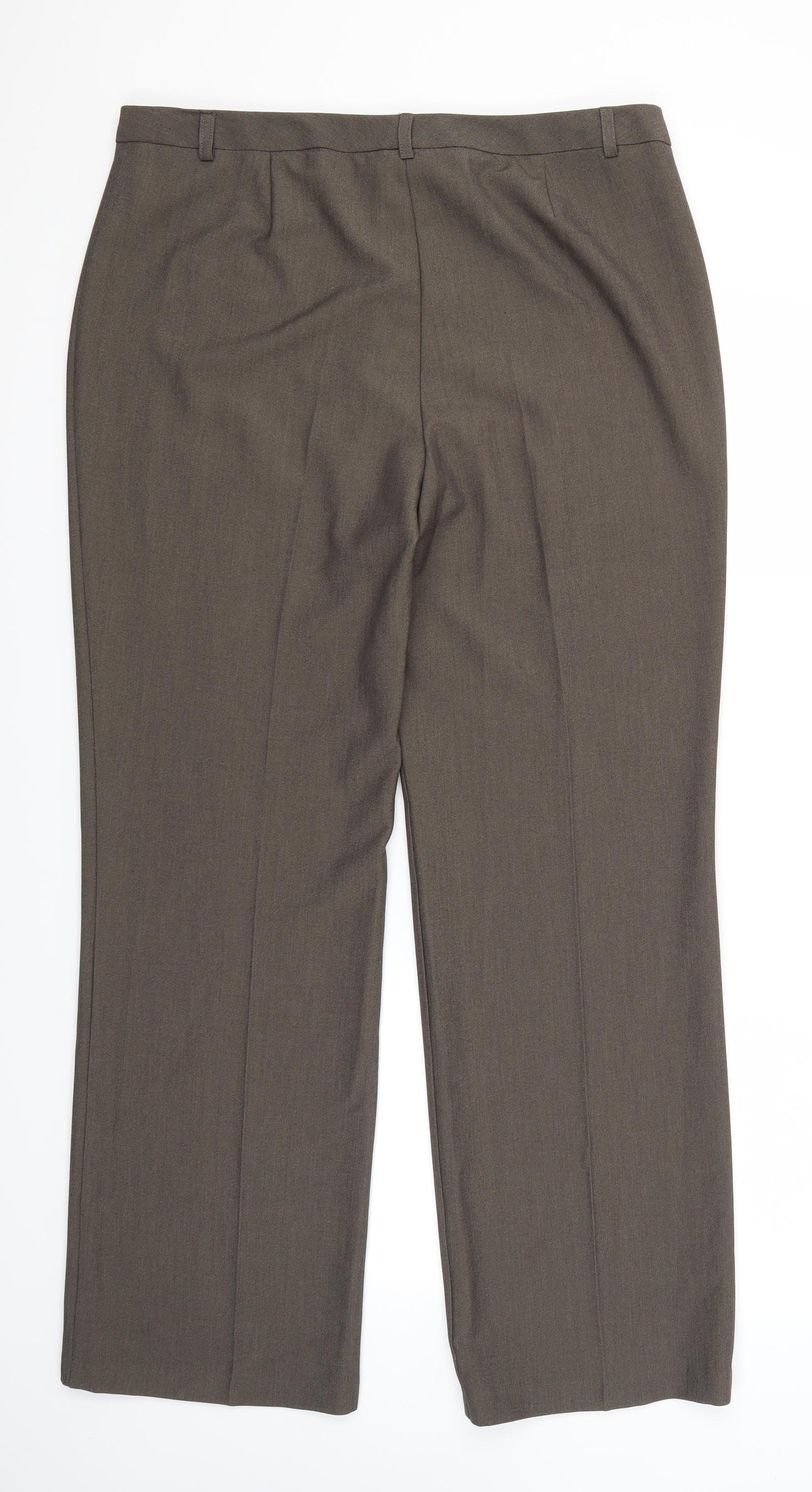 Marks and Spencer Womens Brown   Trouser Suit Suit Trousers Size 14 L29 in