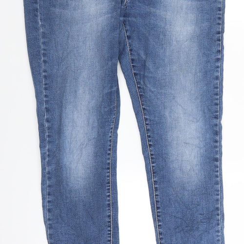 One Love Womens Blue  Denim Jegging Jeans Size L L28 in