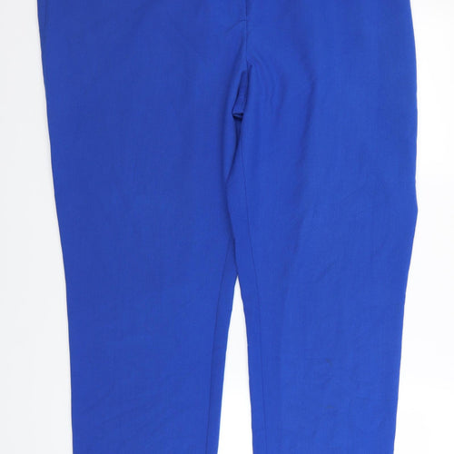 Anthology Womens Blue   Capri Trousers Size 20 L28 in