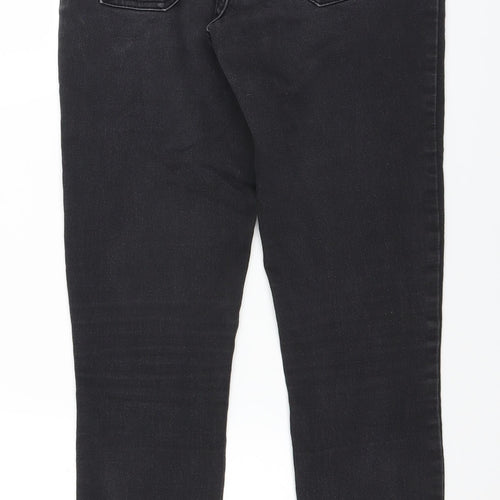 Primark Womens Black  Denim Jegging Jeans Size 10 L28 in