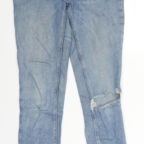 Cubus Womens Blue  Denim Straight Jeans Size 29 in L27 in - stretch denim
