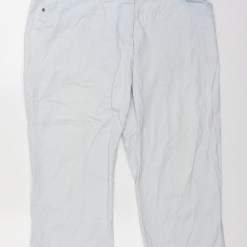 Nkd Womens Blue   Bermuda Shorts Size 18