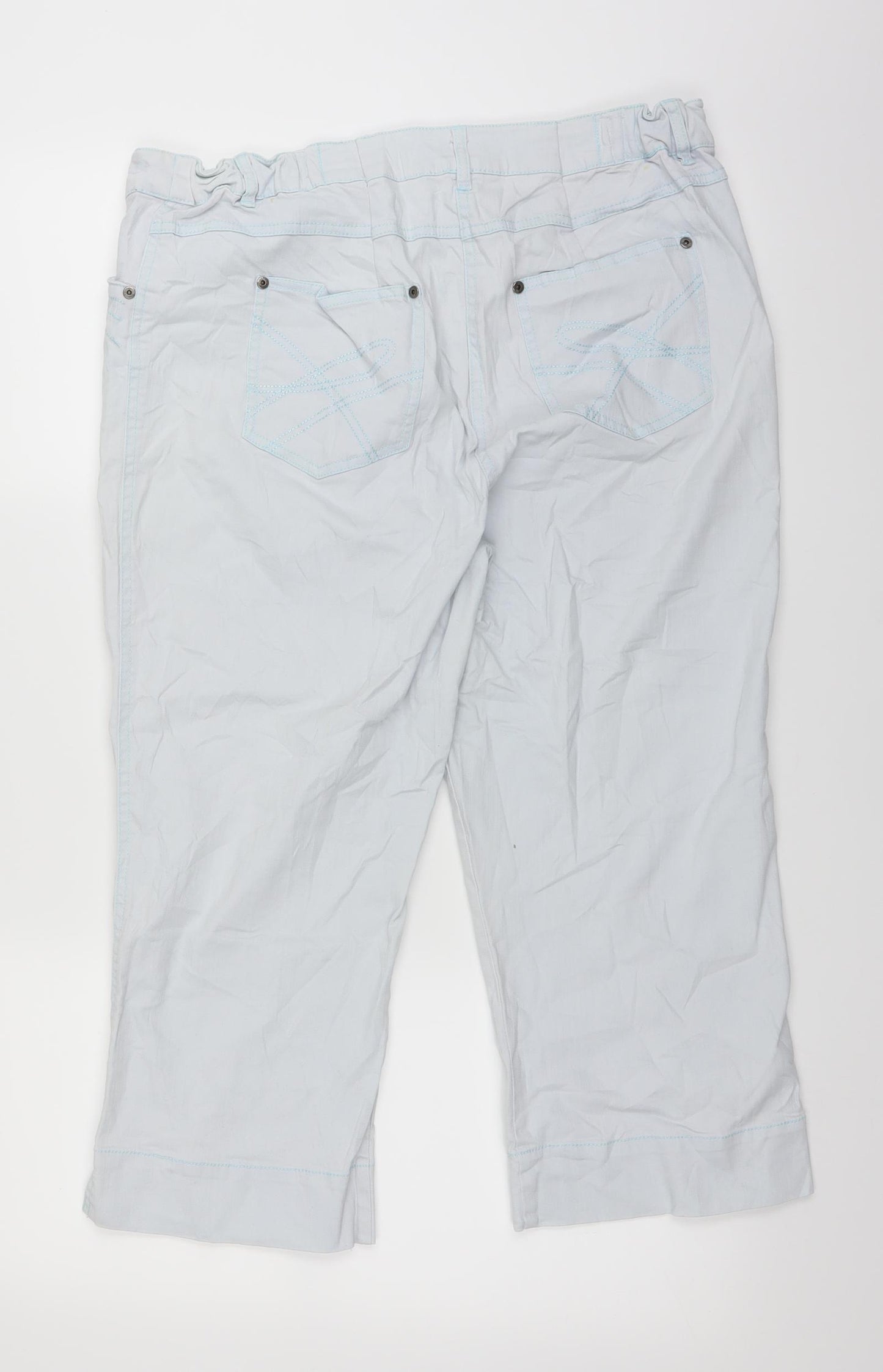 Nkd Womens Blue   Bermuda Shorts Size 18