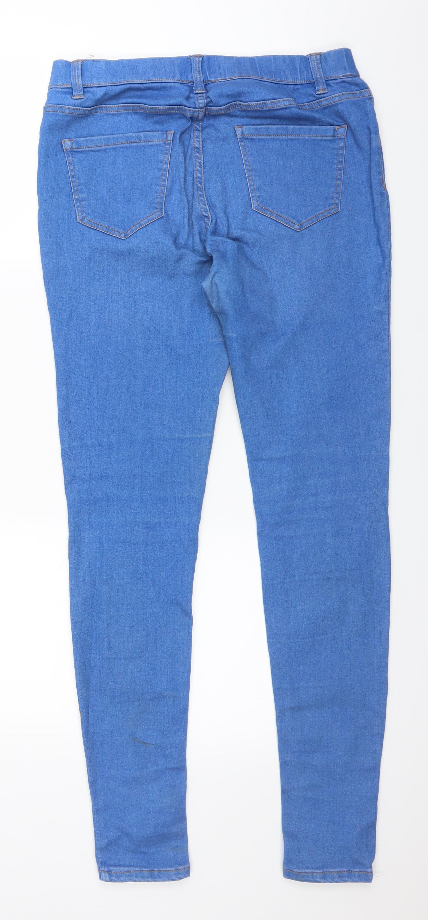 New Look Womens Blue  Denim Jegging Jeans Size 12 L30 in