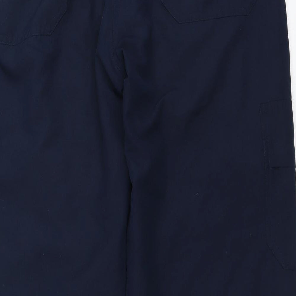 Olympus Womens Blue   Cargo Trousers Size 14 L28 in
