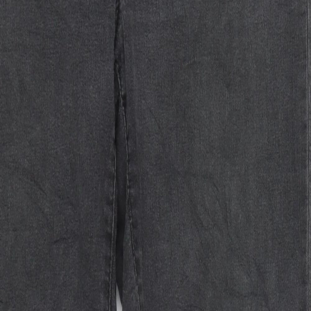 Mango Womens Black  Denim Jegging Jeans Size 10 L27 in