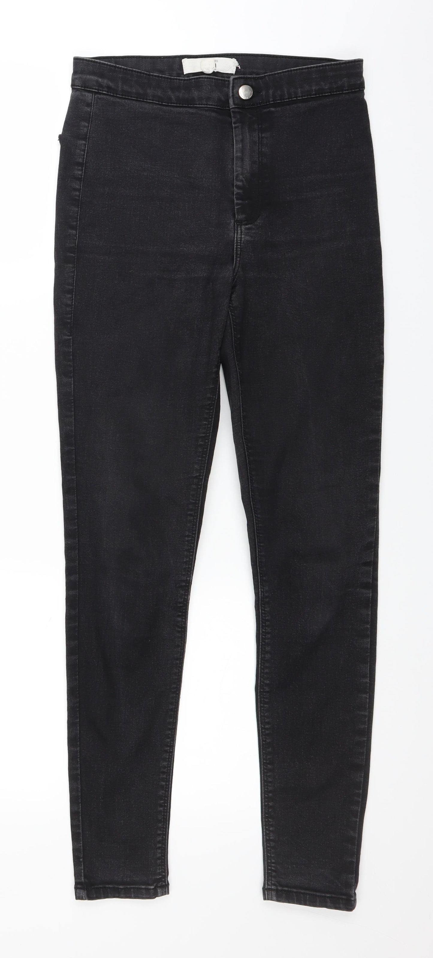 Topshop Womens Black  Denim Jegging Jeans Size 28 in L28 in