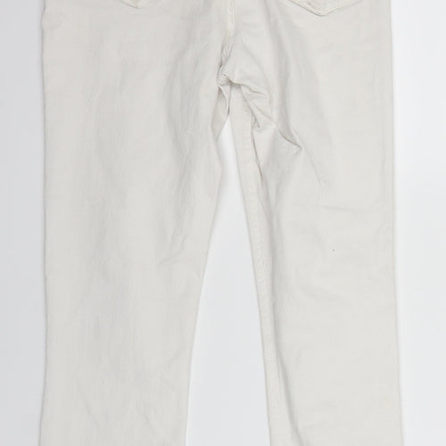New Look Womens White  Denim Skinny Jeans Size 8 L25 in